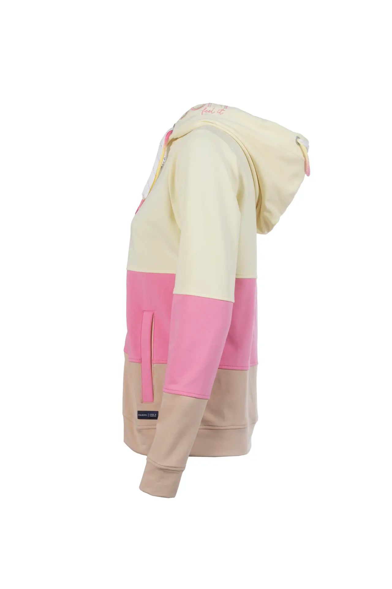 Sequesto Colour Block Zip Hoodie