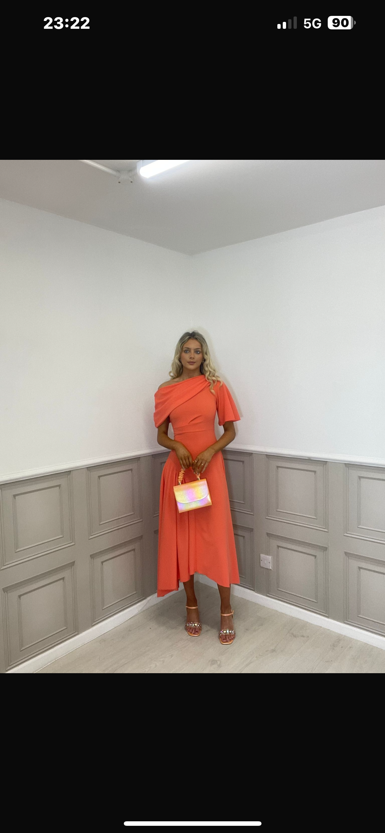 Venice Orange dress.