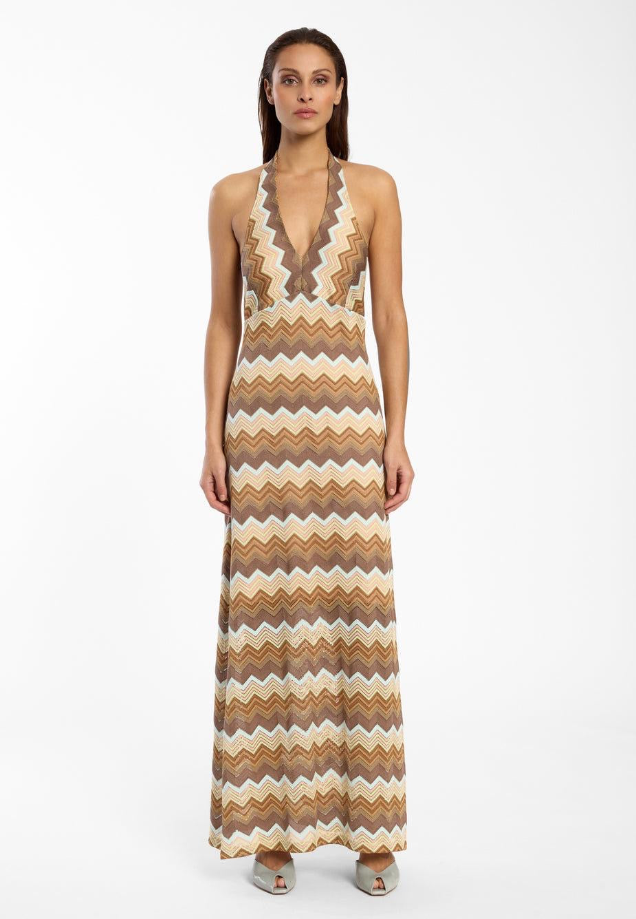 Ana Alcazar 041927-3837 Halter neck dress