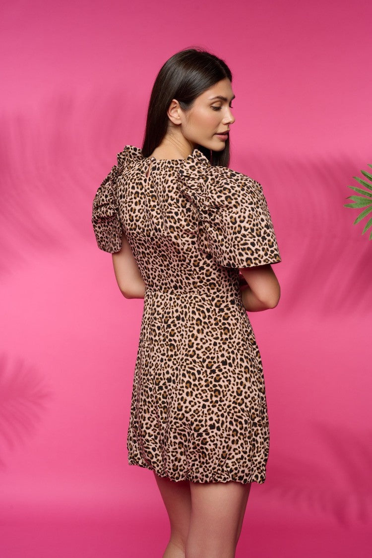 Bura animal print dress