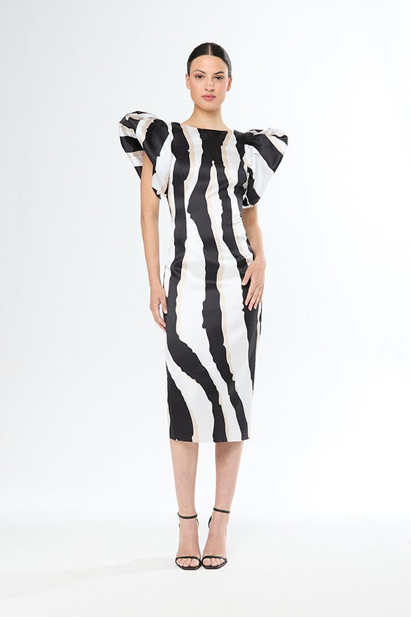 Carla Ruiz animal print dress