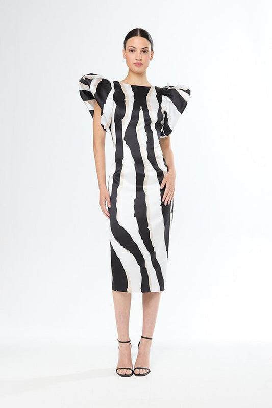 Carla Ruiz animal print dress