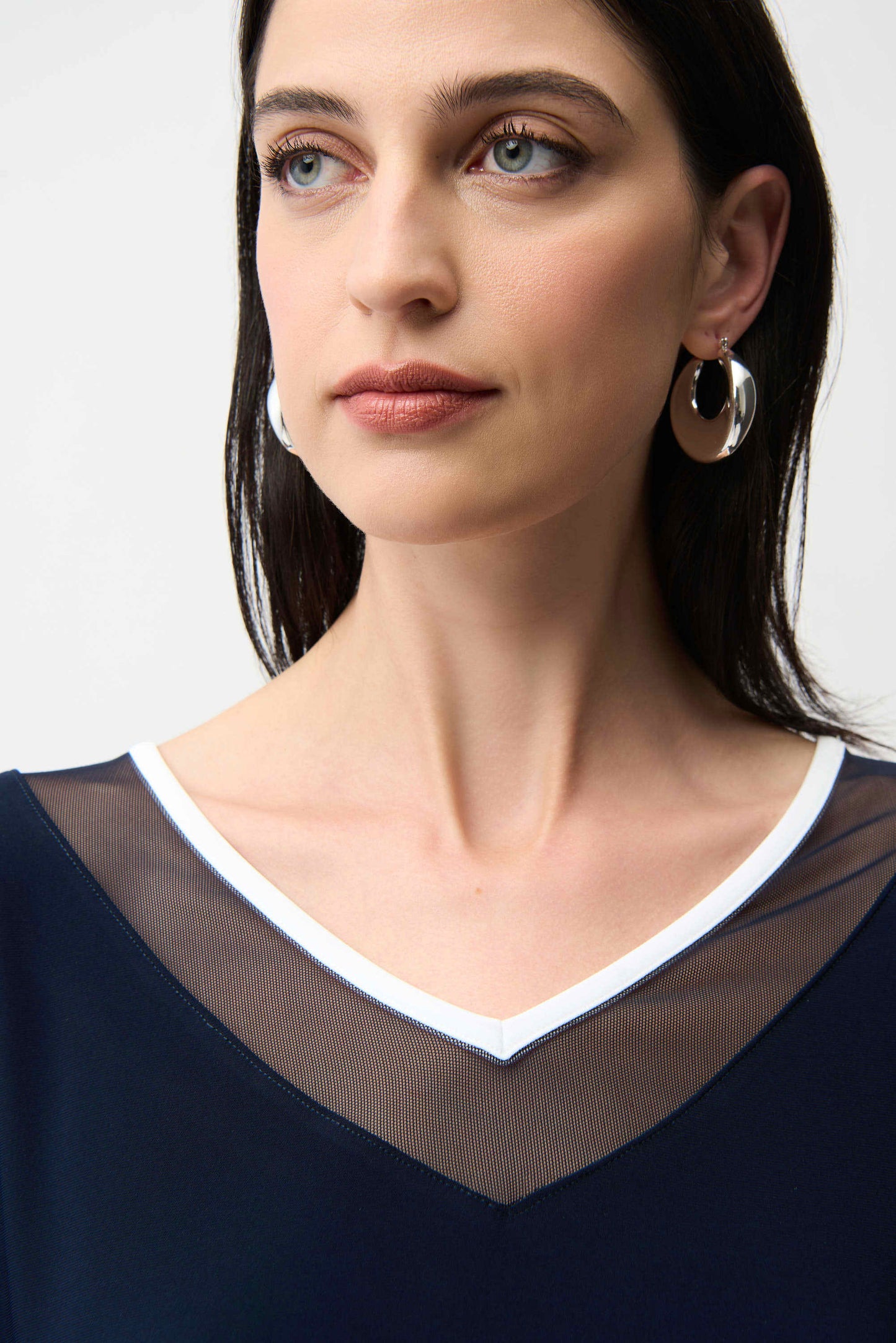 Silky Knit Color Block Wide Leg Culotte Jumpsuit
261012