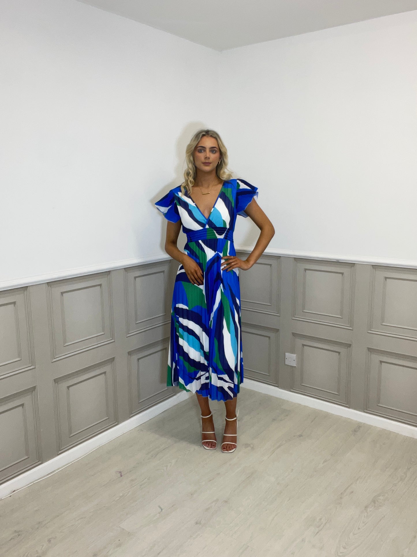 Jenny royal blue dress