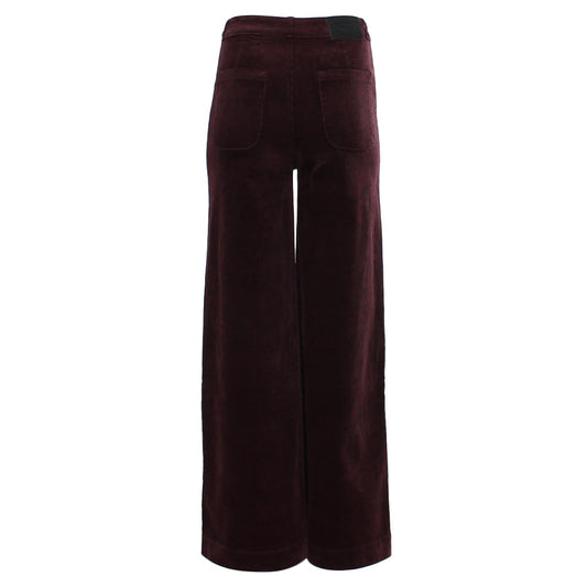 Rant & Rave Jacinda Wide Leg Cord Plum(Reg)