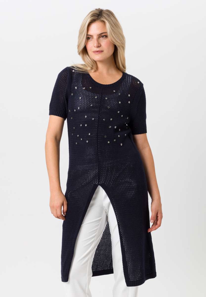 Tuzzi navy tunic
