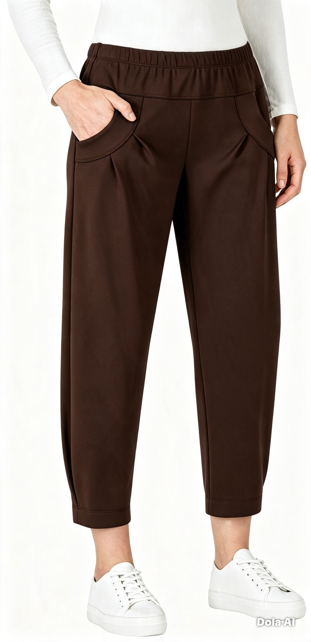 Brown Stehmann trousers..