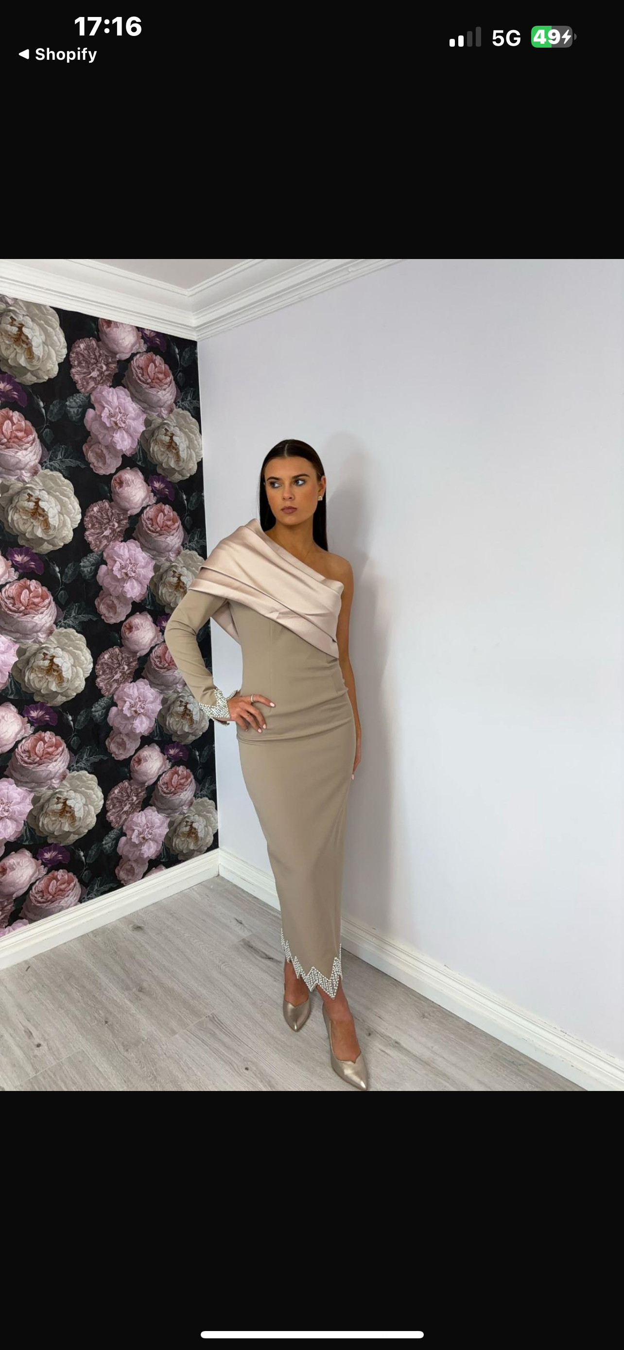 Nude Corinna Dress..stunning