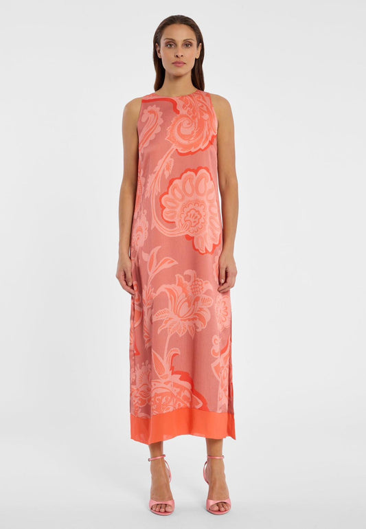 Ana Alcazar 041795-3806 coral dress