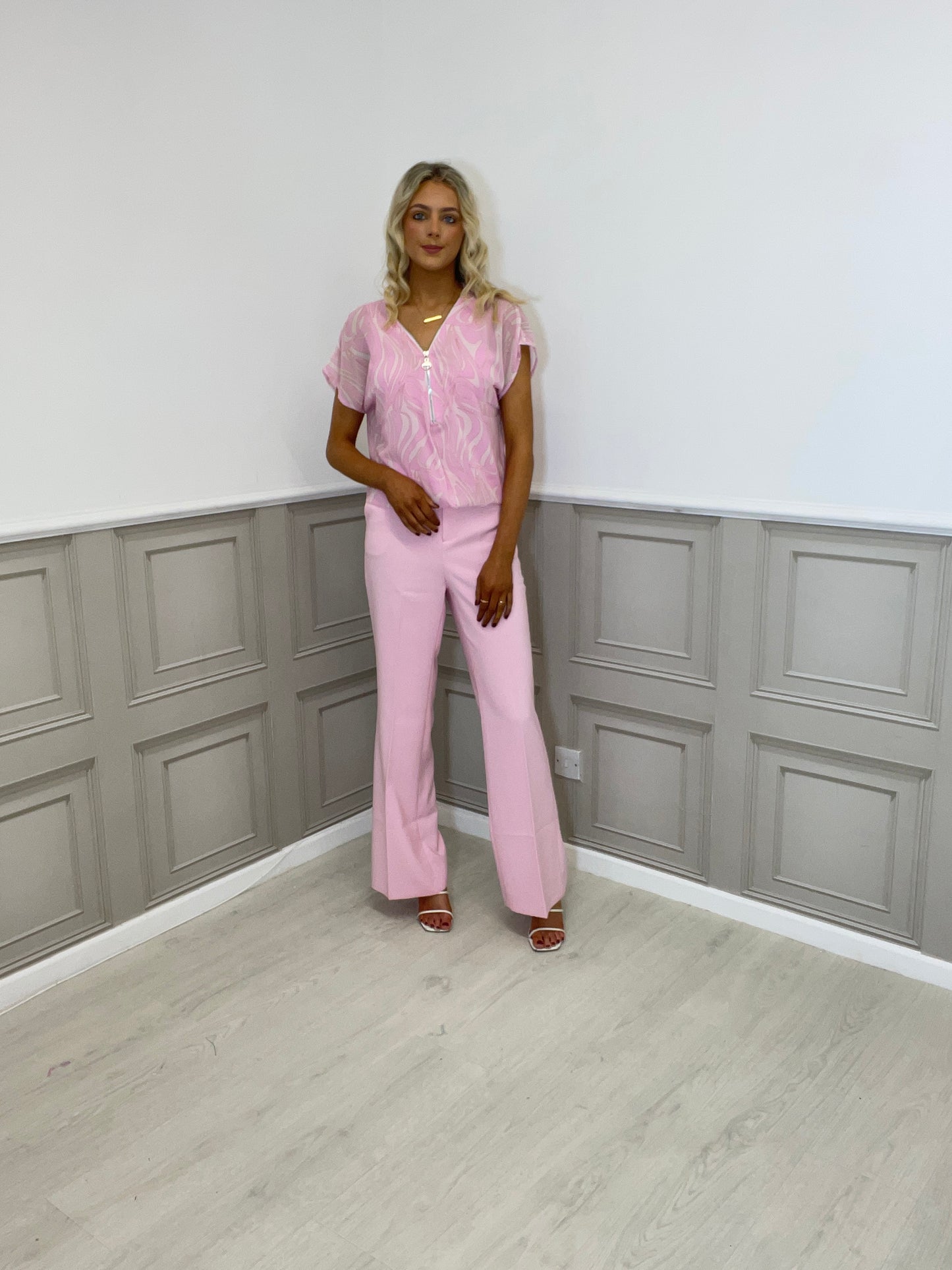 Kate & Pippa Eve top light pink