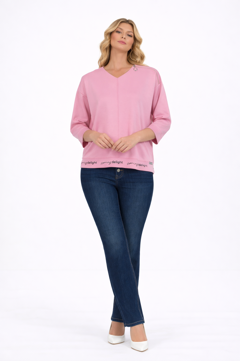 Sequesto Soft Rose “Spring Delight” Sweatshirt