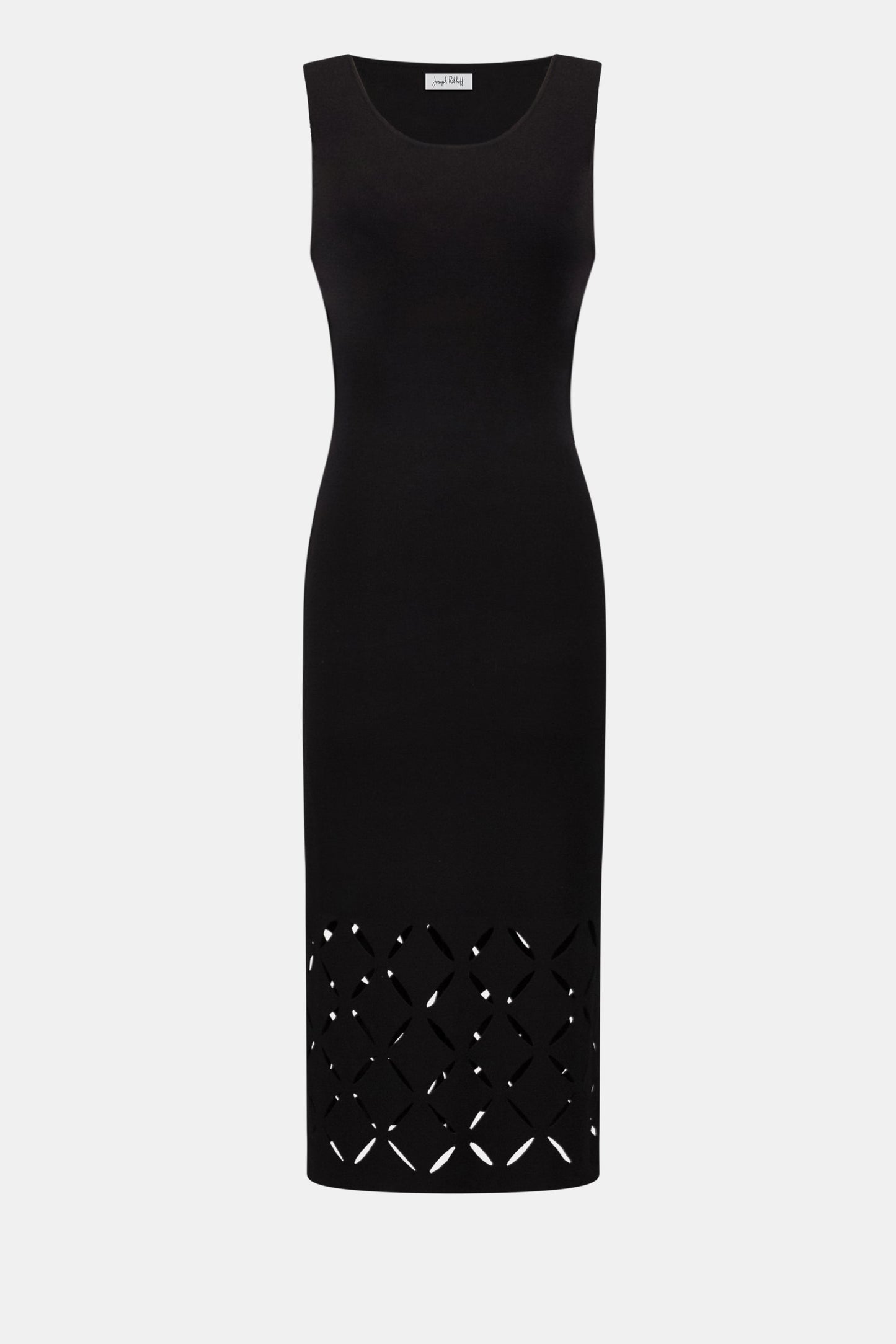 JOSEPH RIBKOFF Viscose Sweater Knit Sleeveless Dress 262930