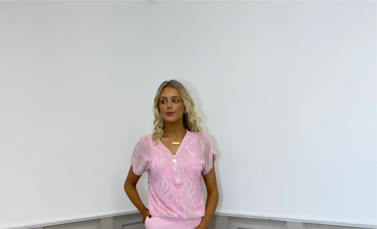 Kate & Pippa Eve top light pink