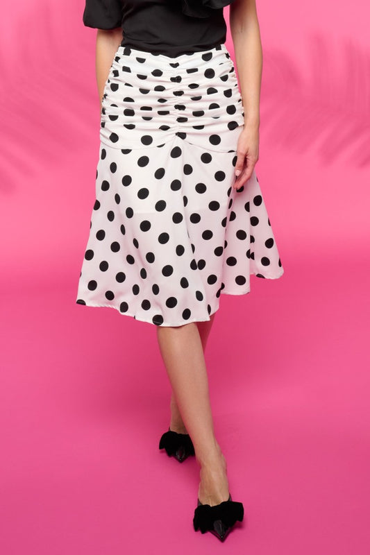 Holly Polka dot skirt