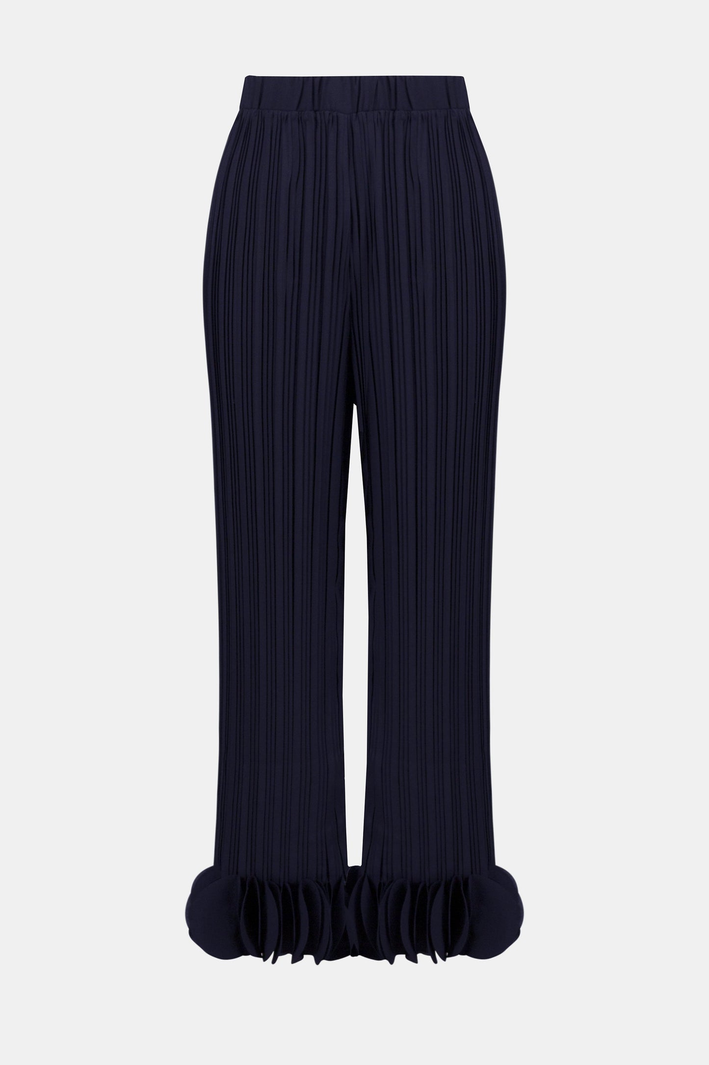 Georgette Wide Leg Pleated Pants
253940S26 navy