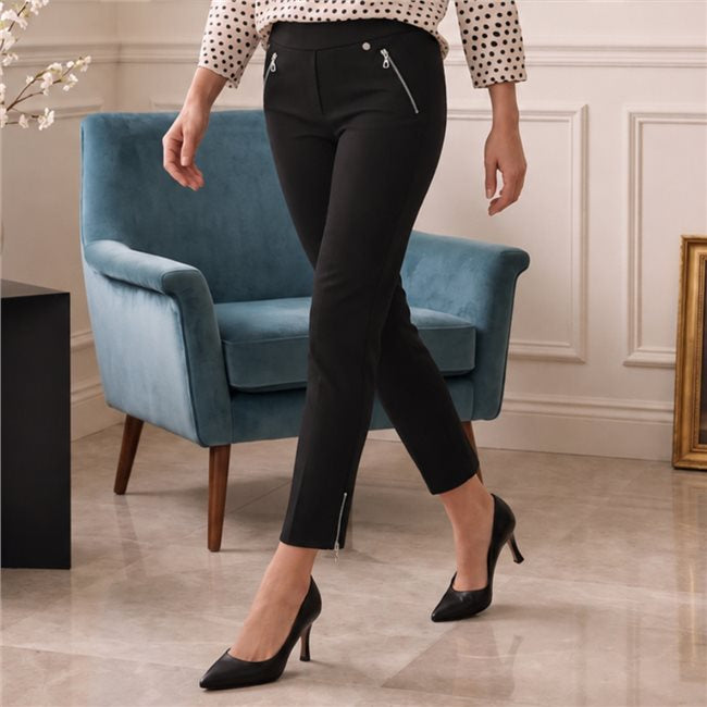 SALE- Robell Nena black trouser 52566