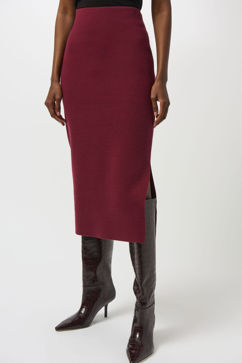 JOSEPH RIBKOFF MIDI SKIRT