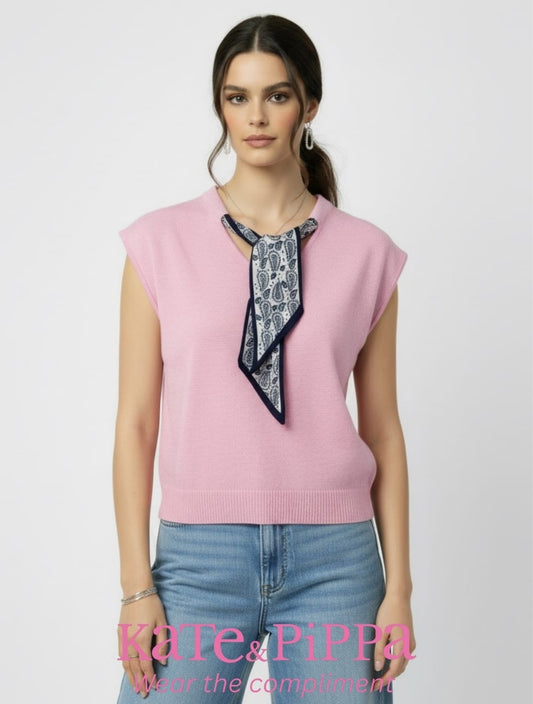 Kate & Pippa Claudia pink top
