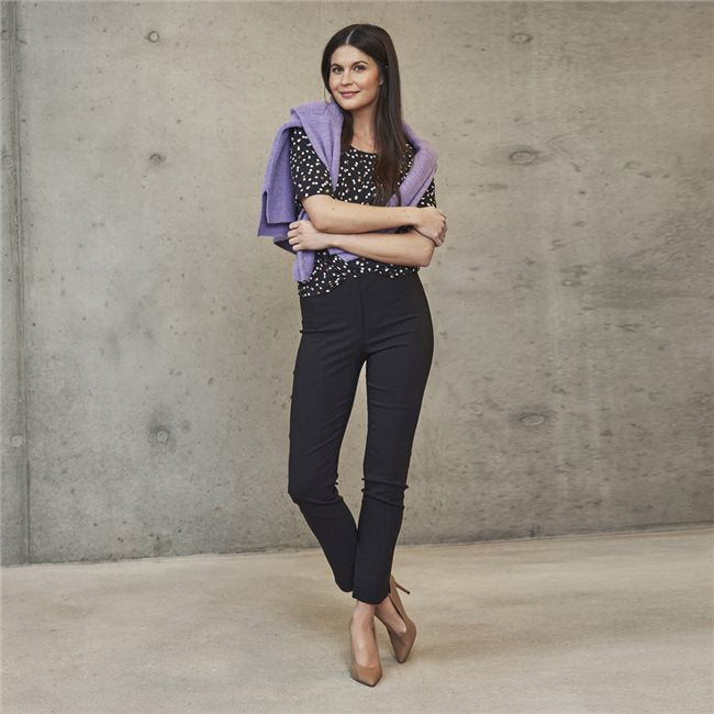SALE- Robell Marie black trouser 51412