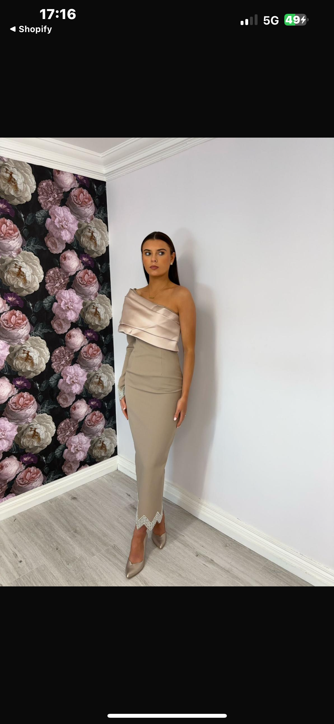 Nude Corinna Dress..stunning