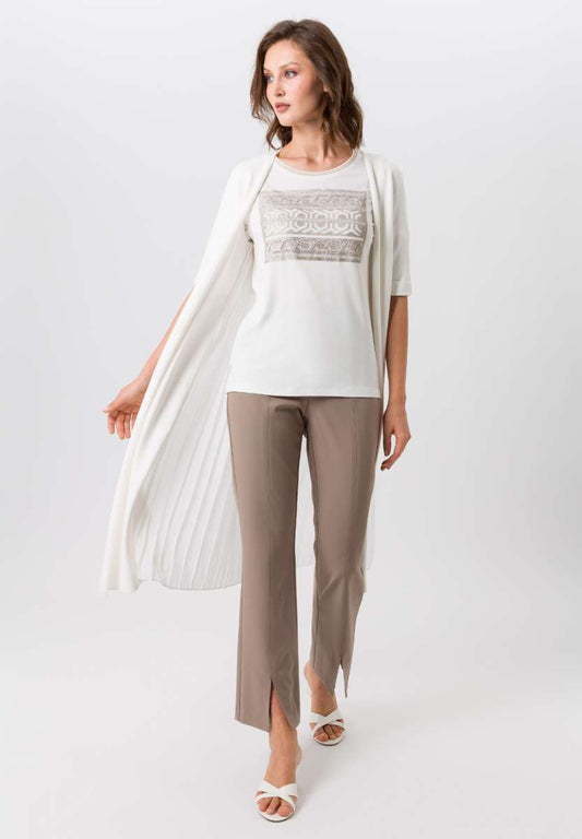 Tuzzi white cardigan