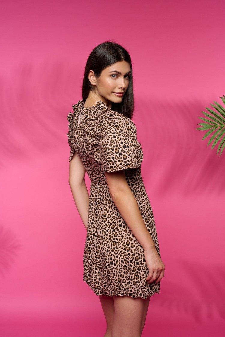 Bura animal print dress