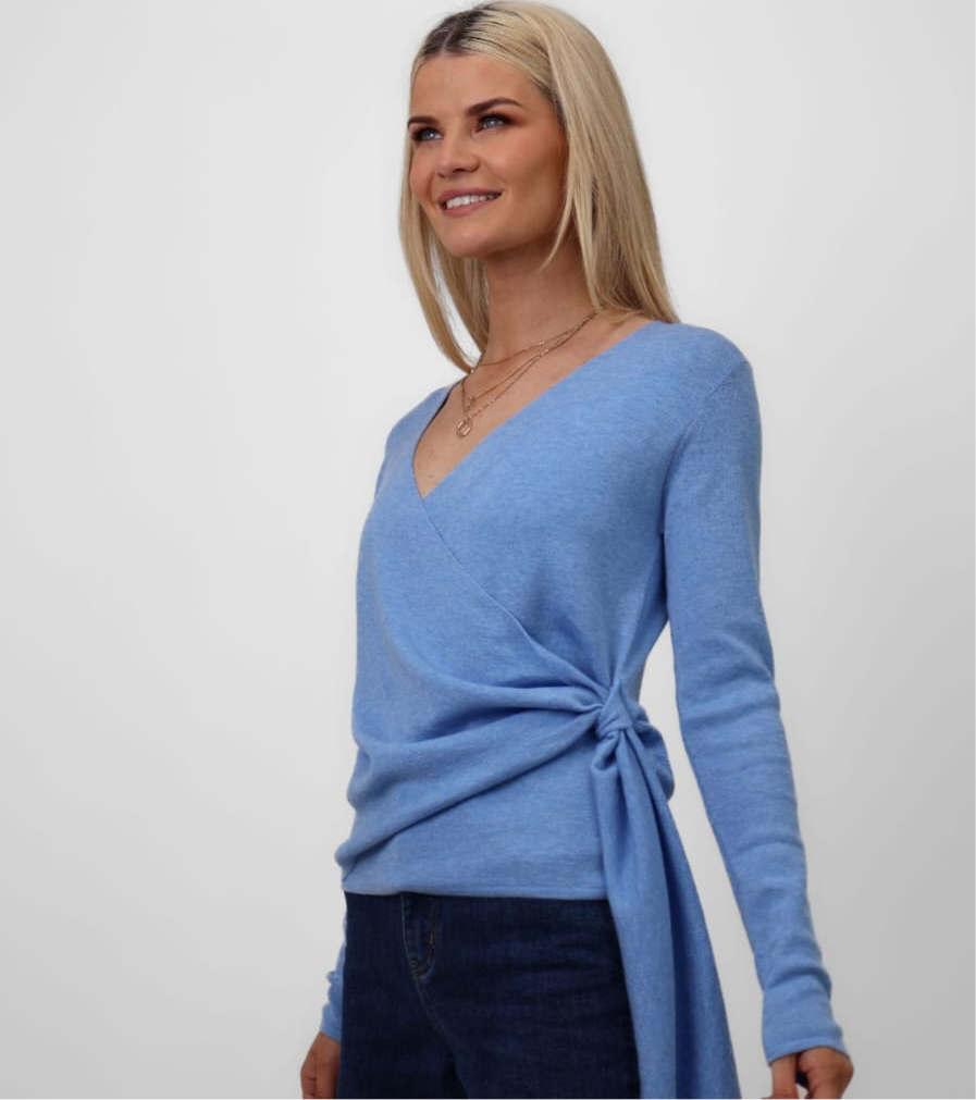 Drew blue knit (Kate and Pippa )