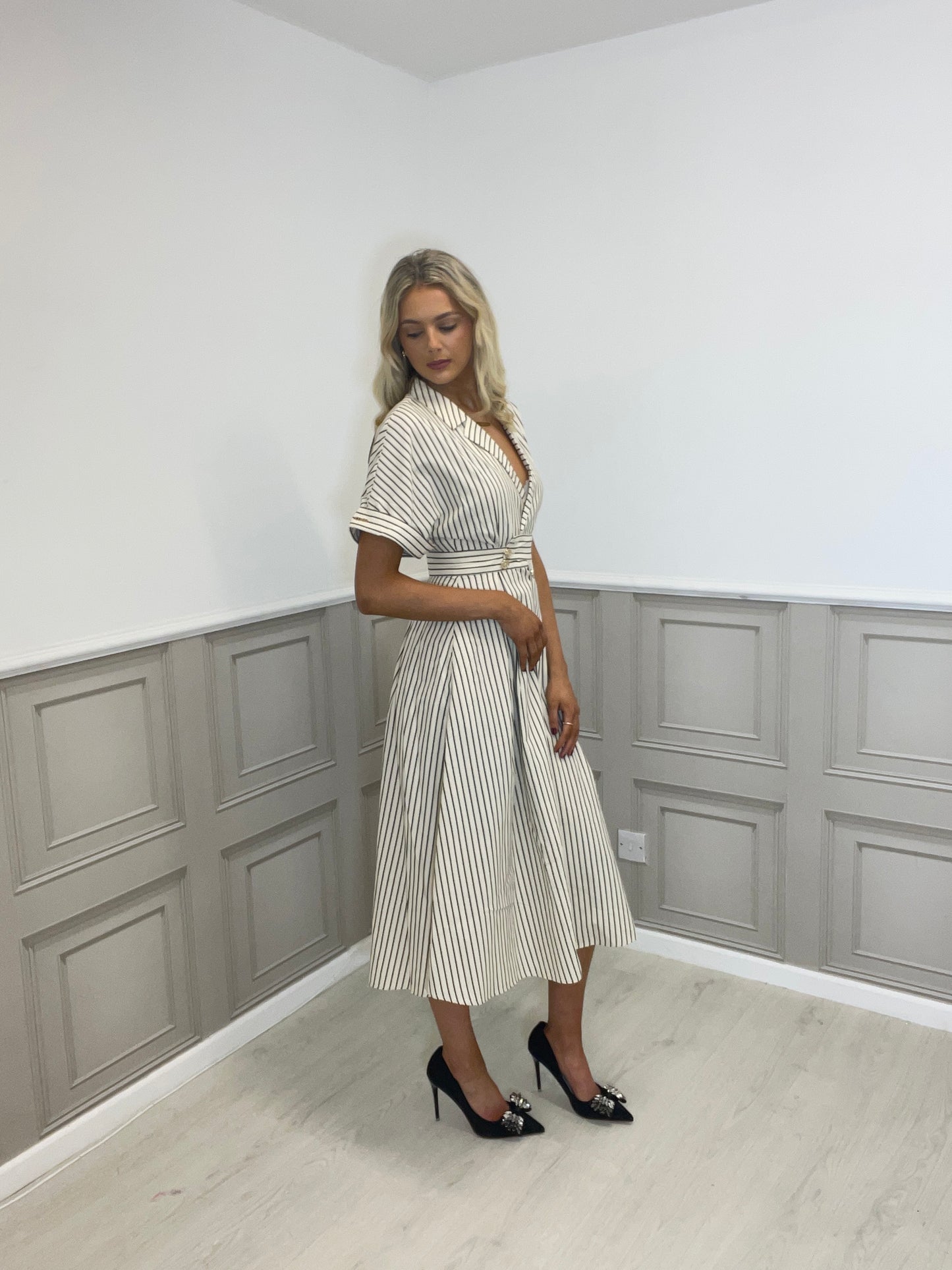 Marinetta stripe dress