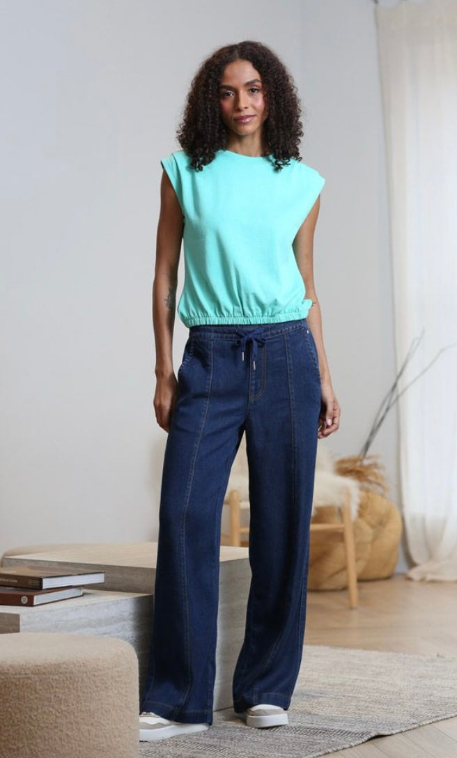 Relax & Renew – Lana wide leg soft Jeans.