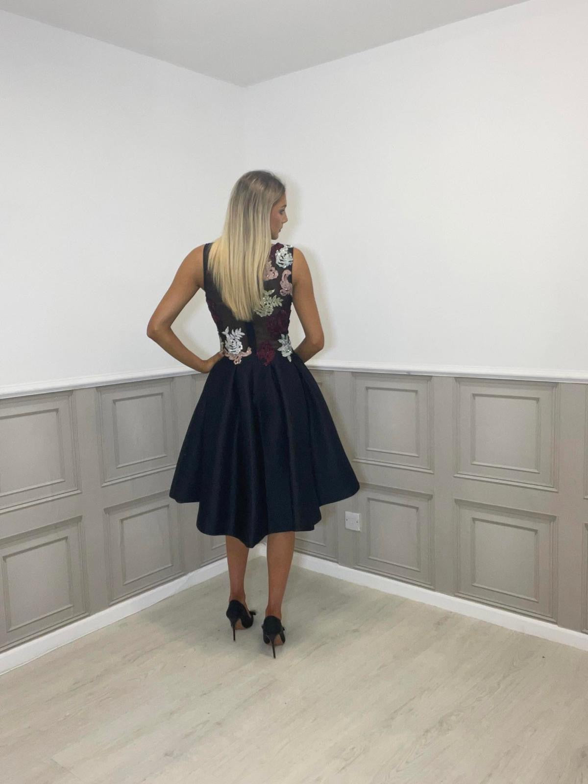Short cocktail dress.  STRICTLY NO RETURNS OR REFUNDS ON SALE ITEMS