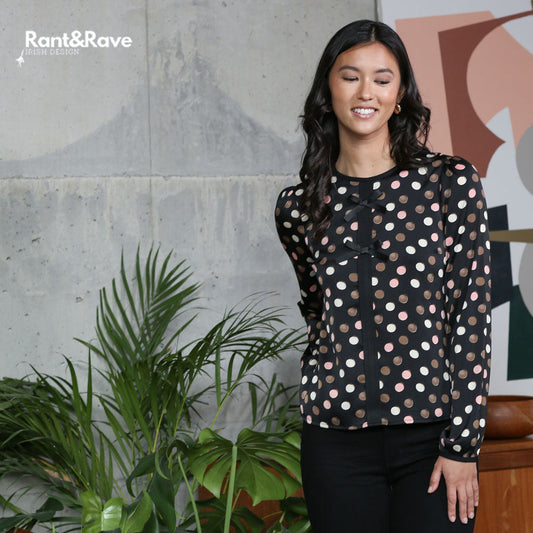 Rant & Rave Isha Top Black