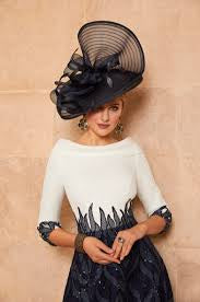 Navy and ivory dress.. SALE!