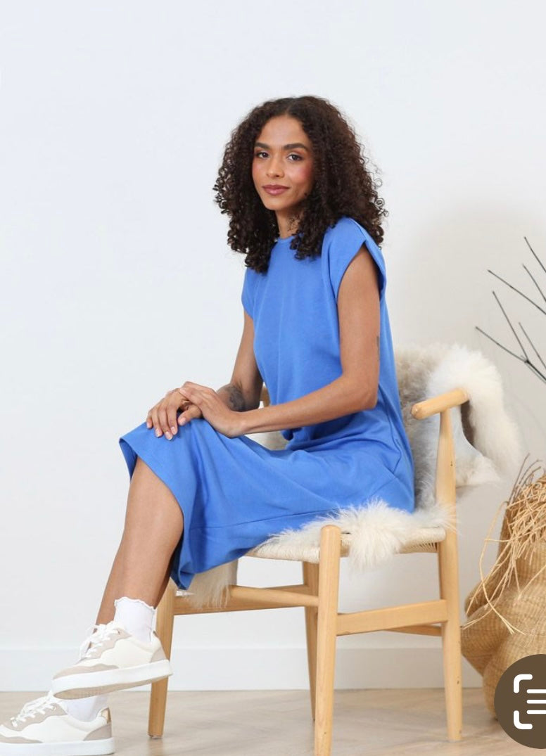 Relax & Renew – Anya Dress | Blue