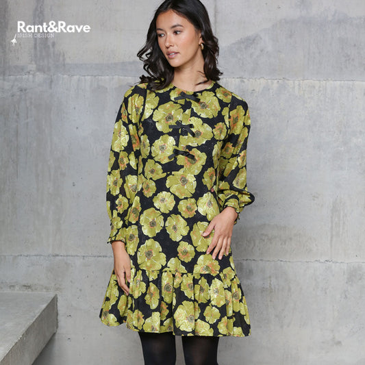 Rant & Rave Daina Dress Lime Green