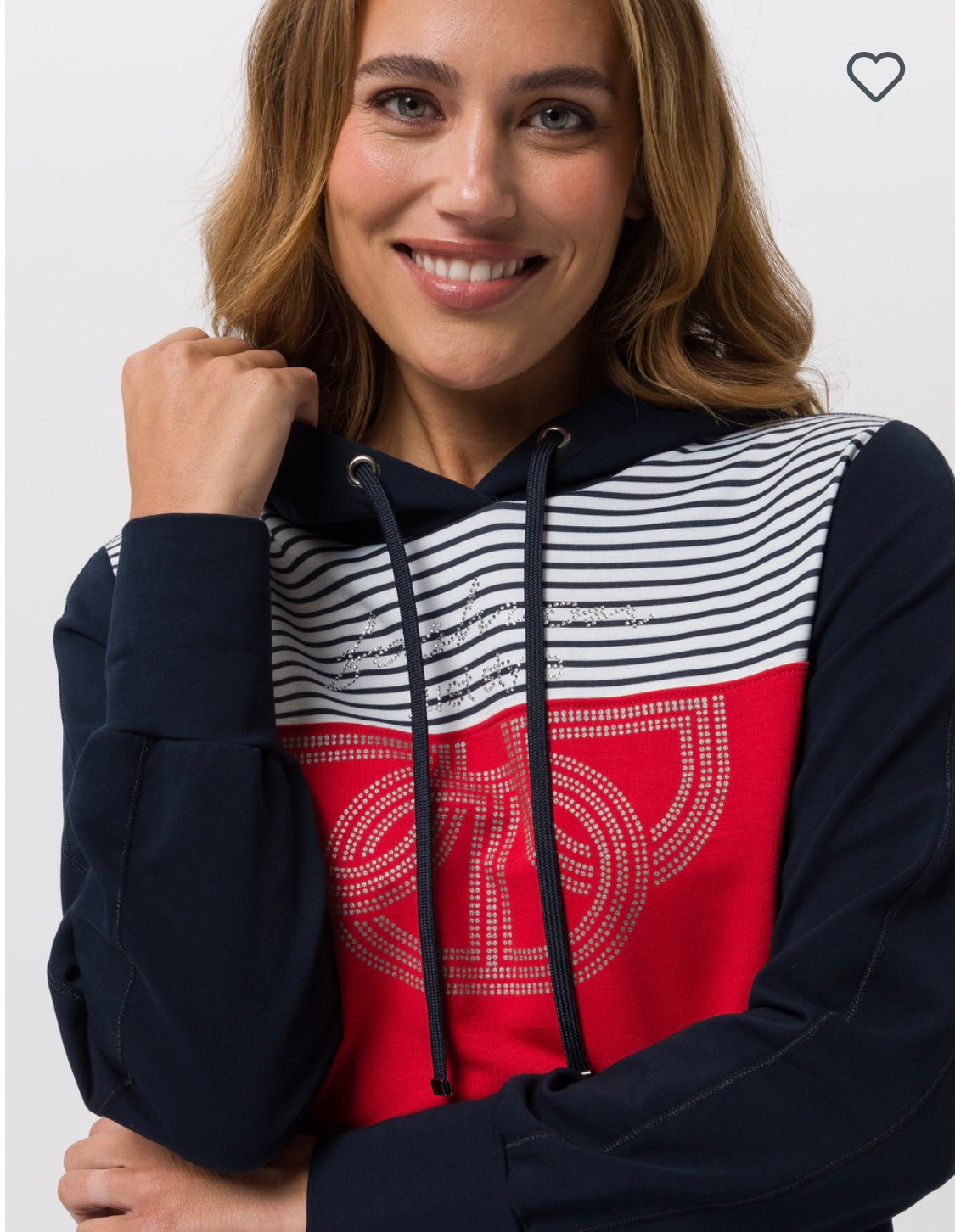 Tuzzi Colour Block Hoodie Dress