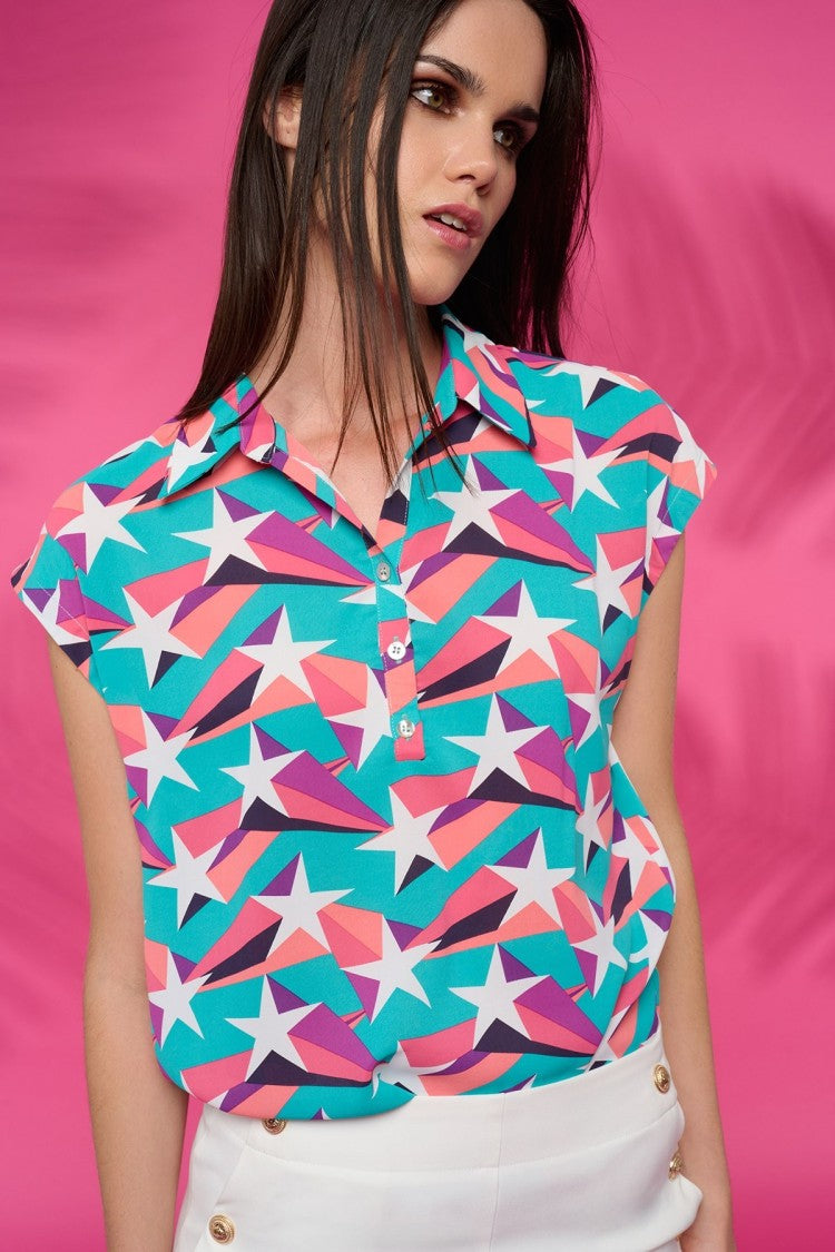 Minueto multi coloured top.