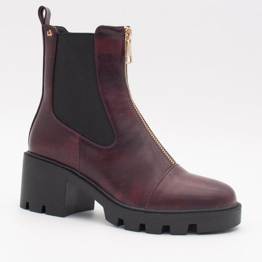 UNA HEALY IM SORRY BAKED CHERRY boots