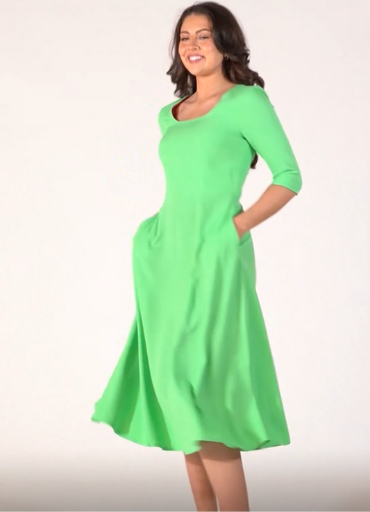 Sisolei green dress