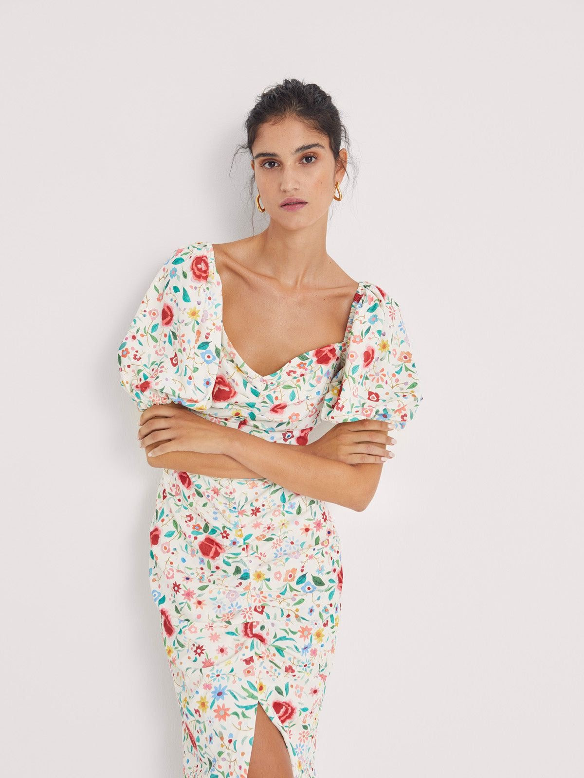 Mioh Rita spring midi dress