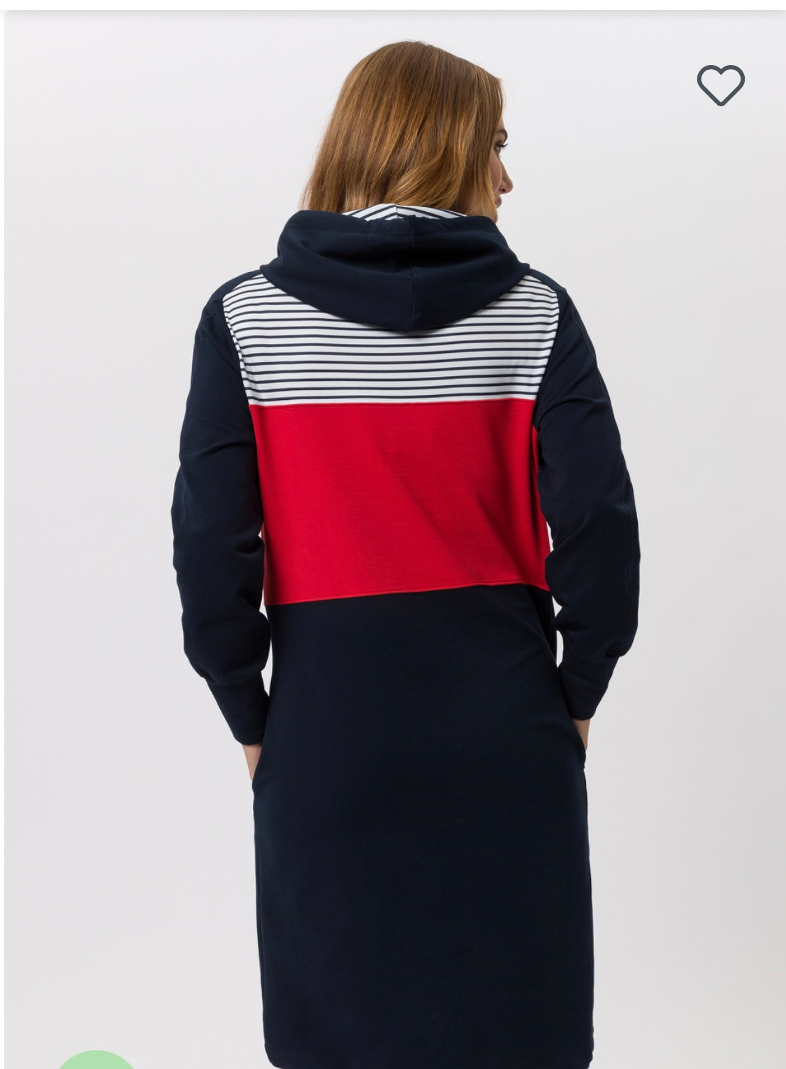 Tuzzi Colour Block Hoodie Dress
