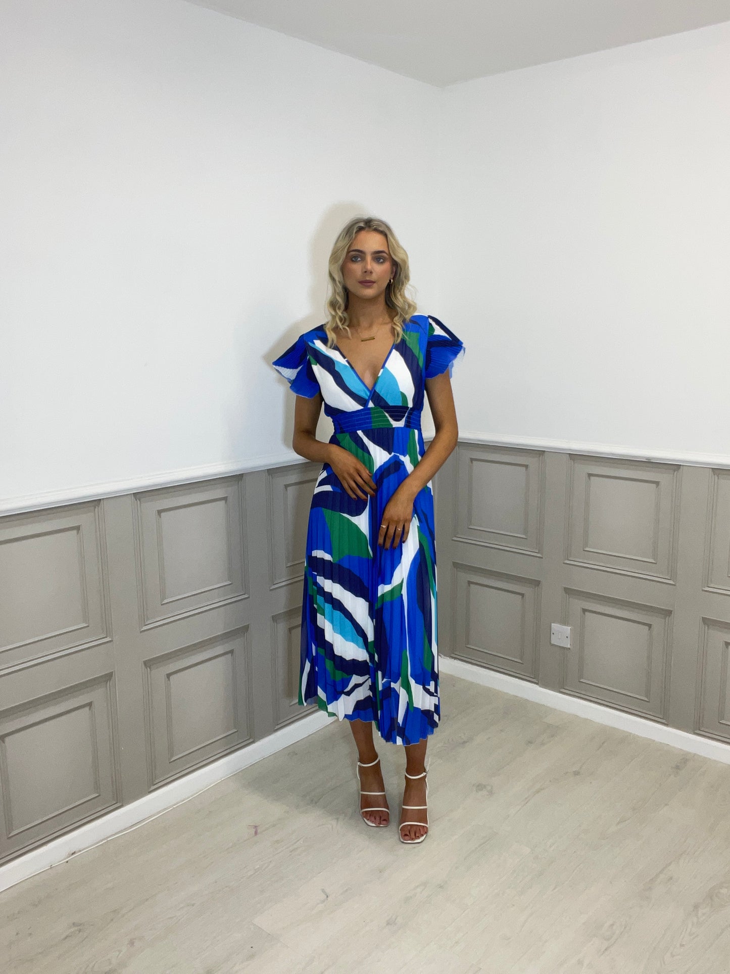 Jenny royal blue dress