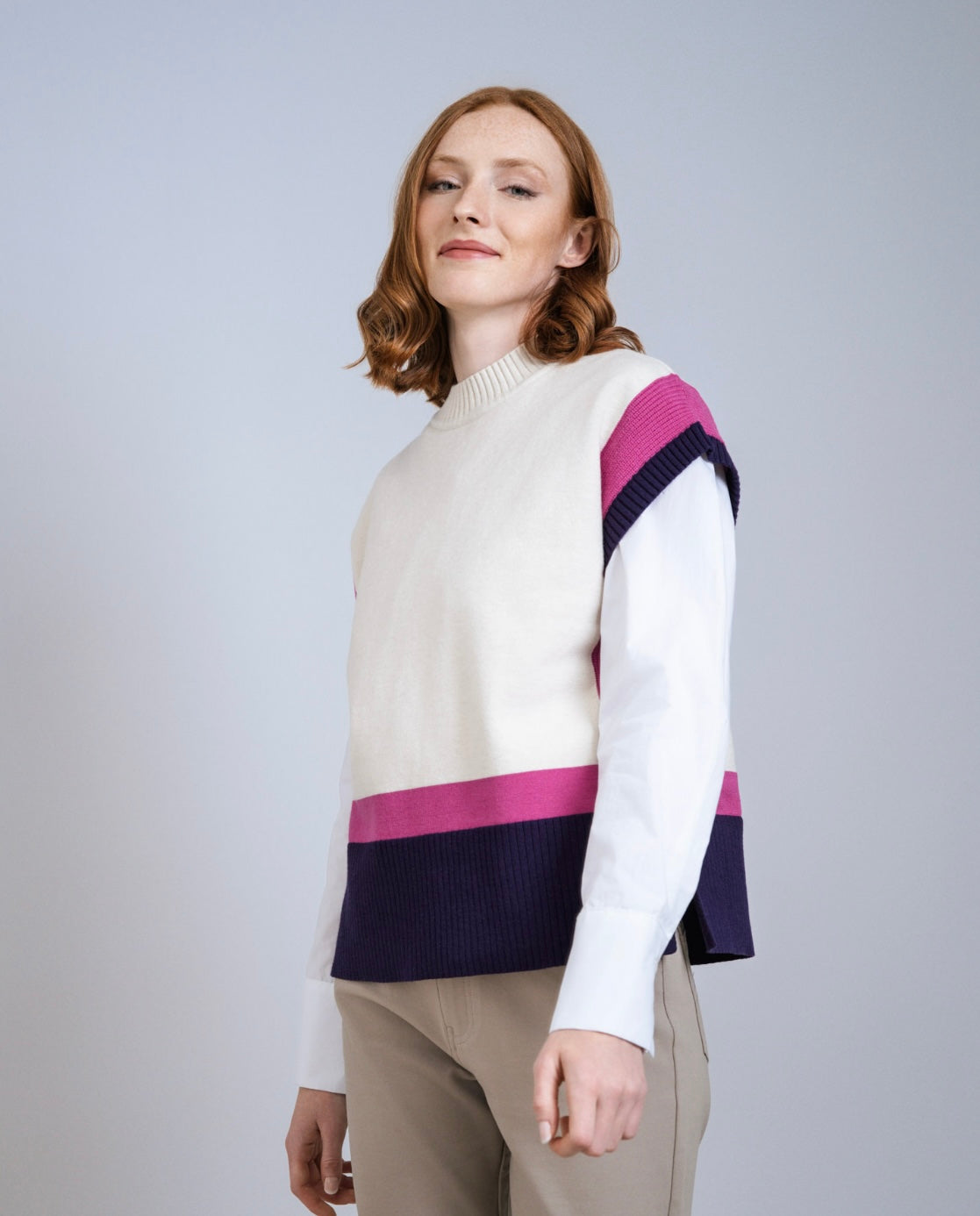 Scorzzo Sleeveless Knit Jumper