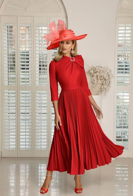 Red Veni Infantino dress. SALE No exchange or refund