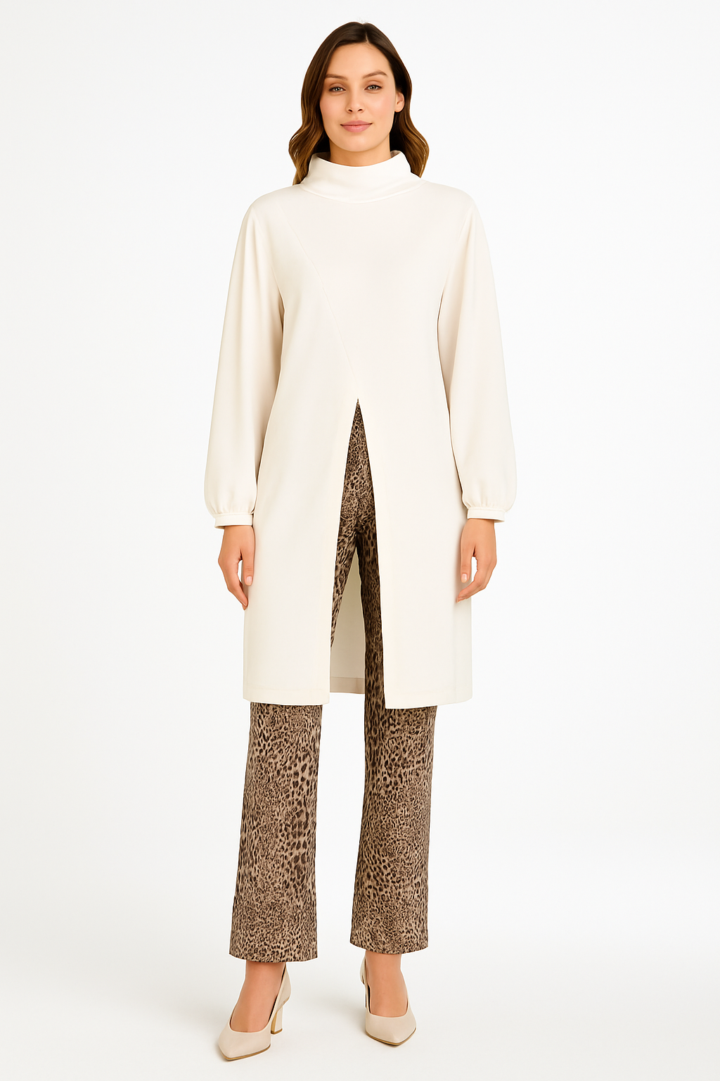 TUZZI Asymmetric tunic