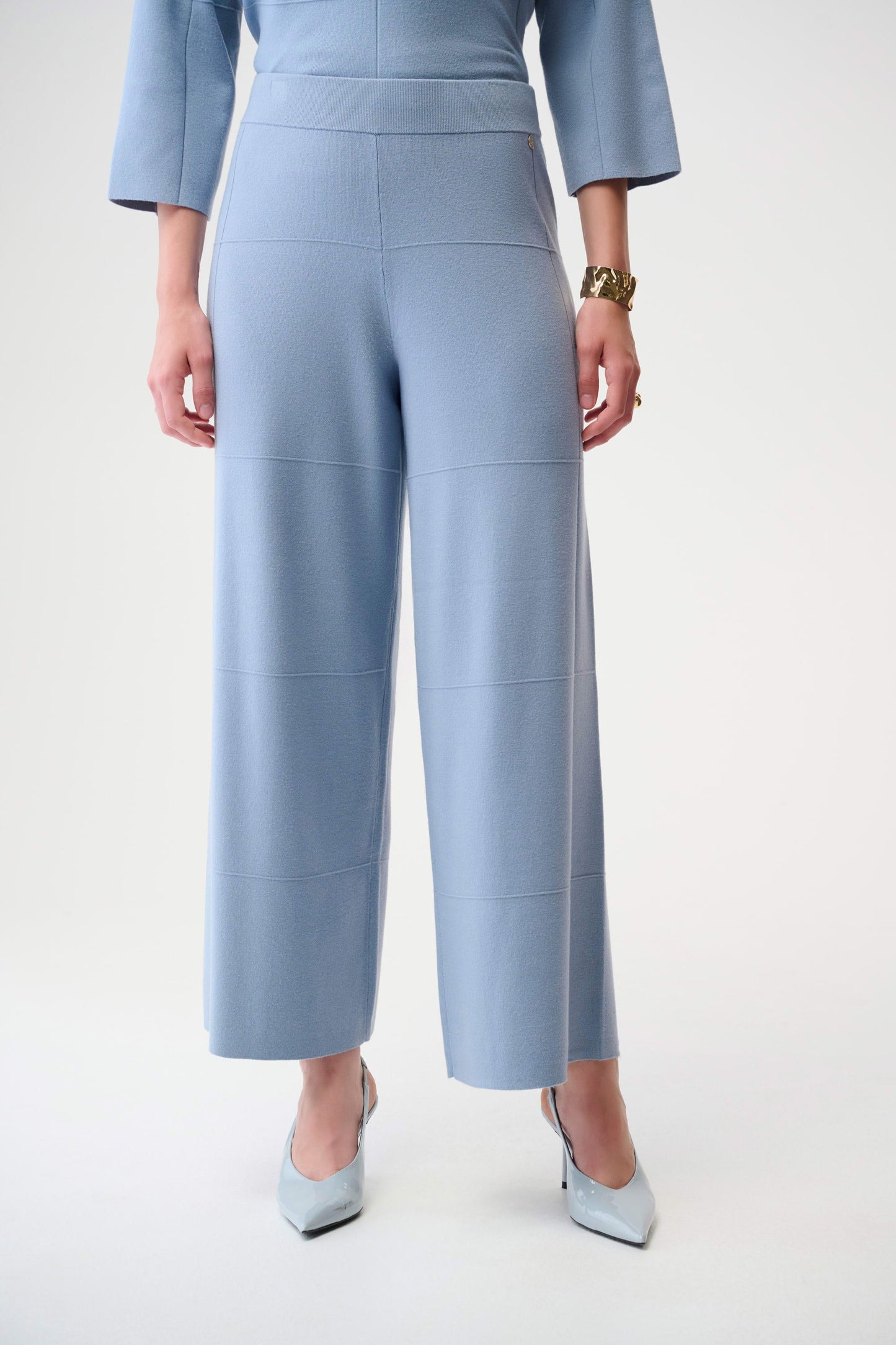 JOSEPH RIBKOFF 261982 Brushed Viscose Culotte Pants