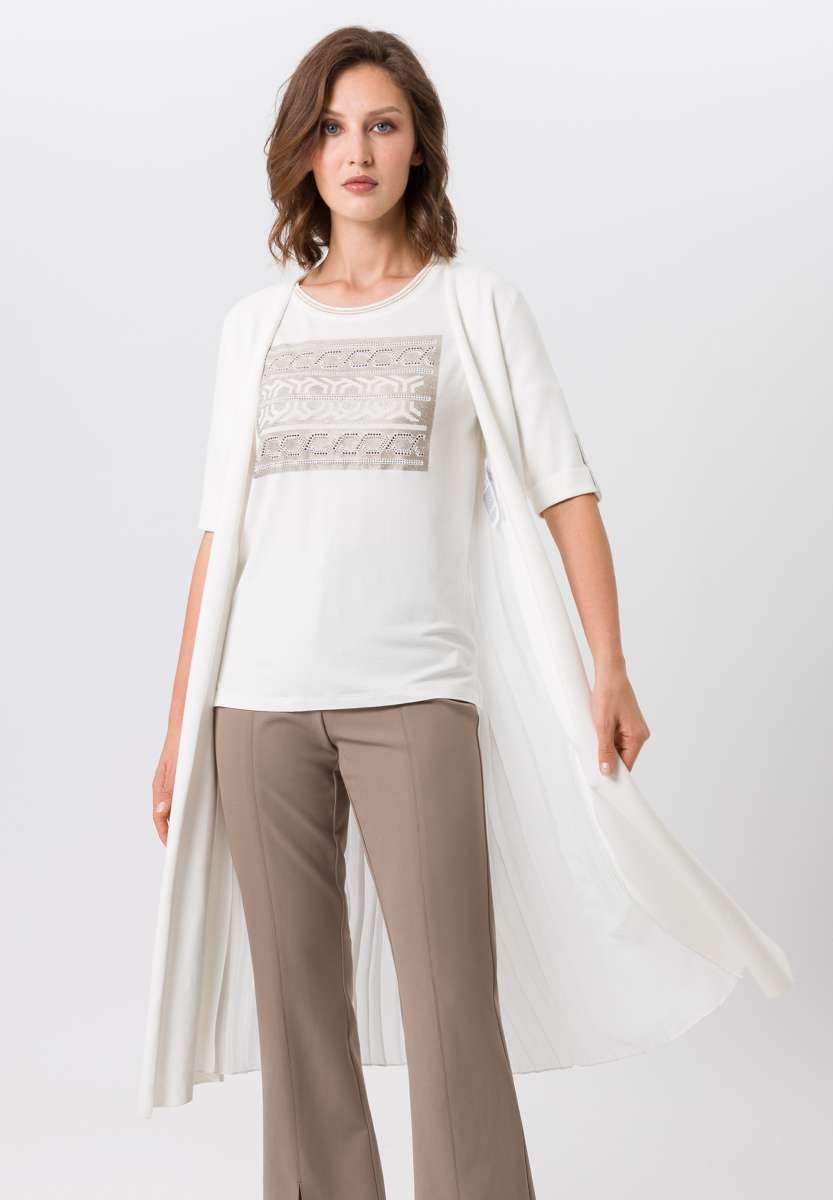 Tuzzi white cardigan