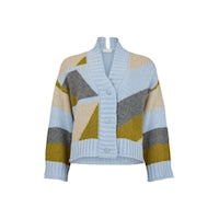 Noen Colour Block Knit Cardigan