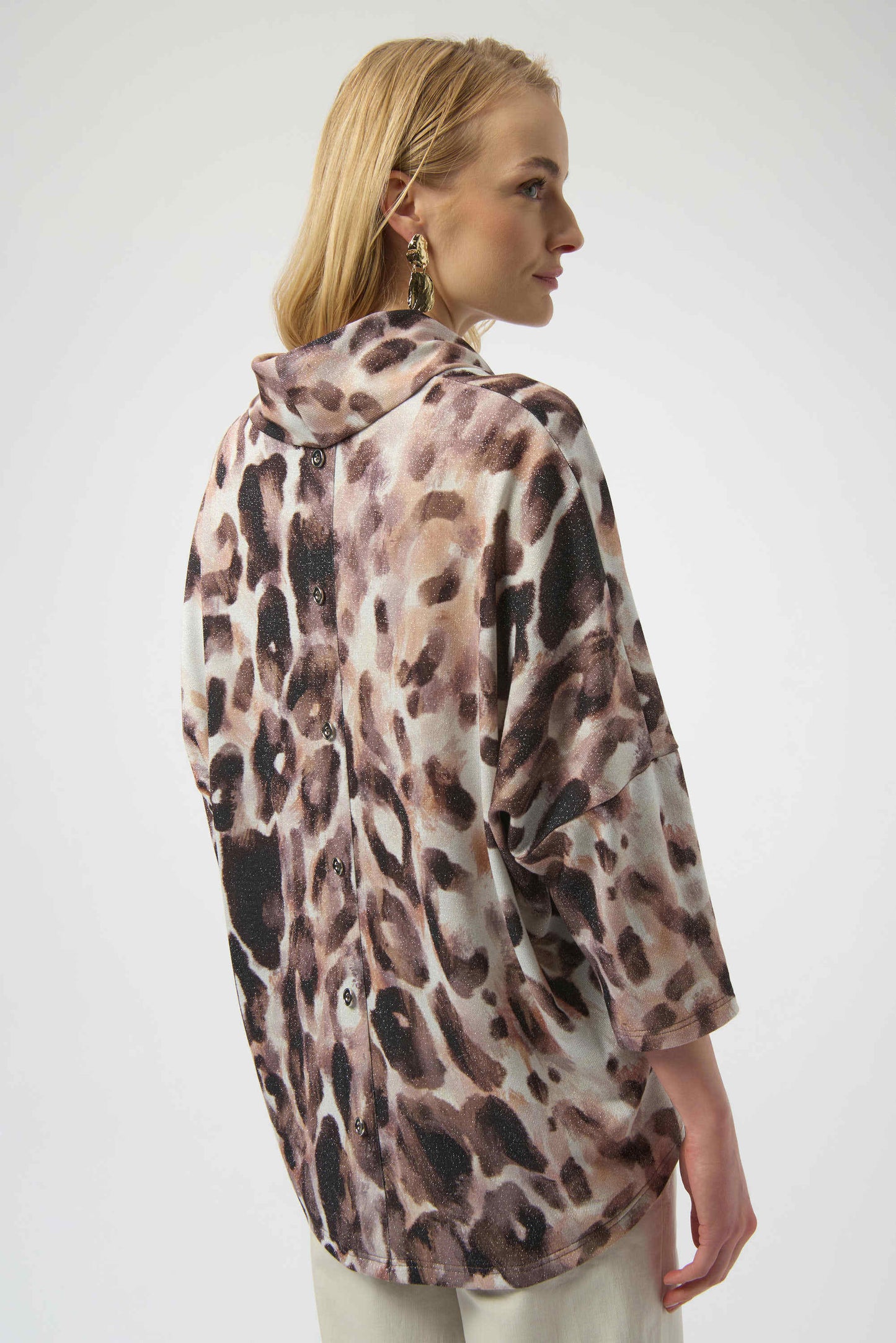 Sweater Knit Animal Print Tunic
254033