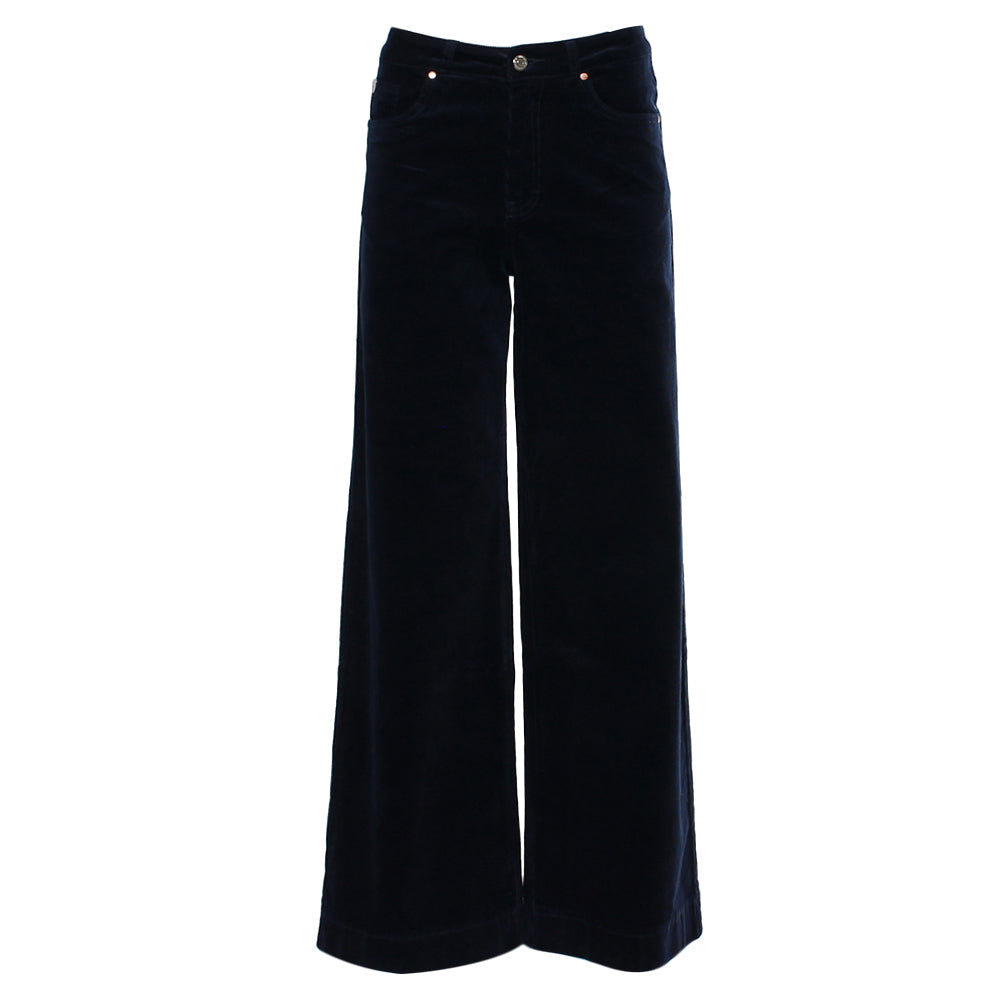 Rant & Rave Rochelle Wide Leg Cord Navy