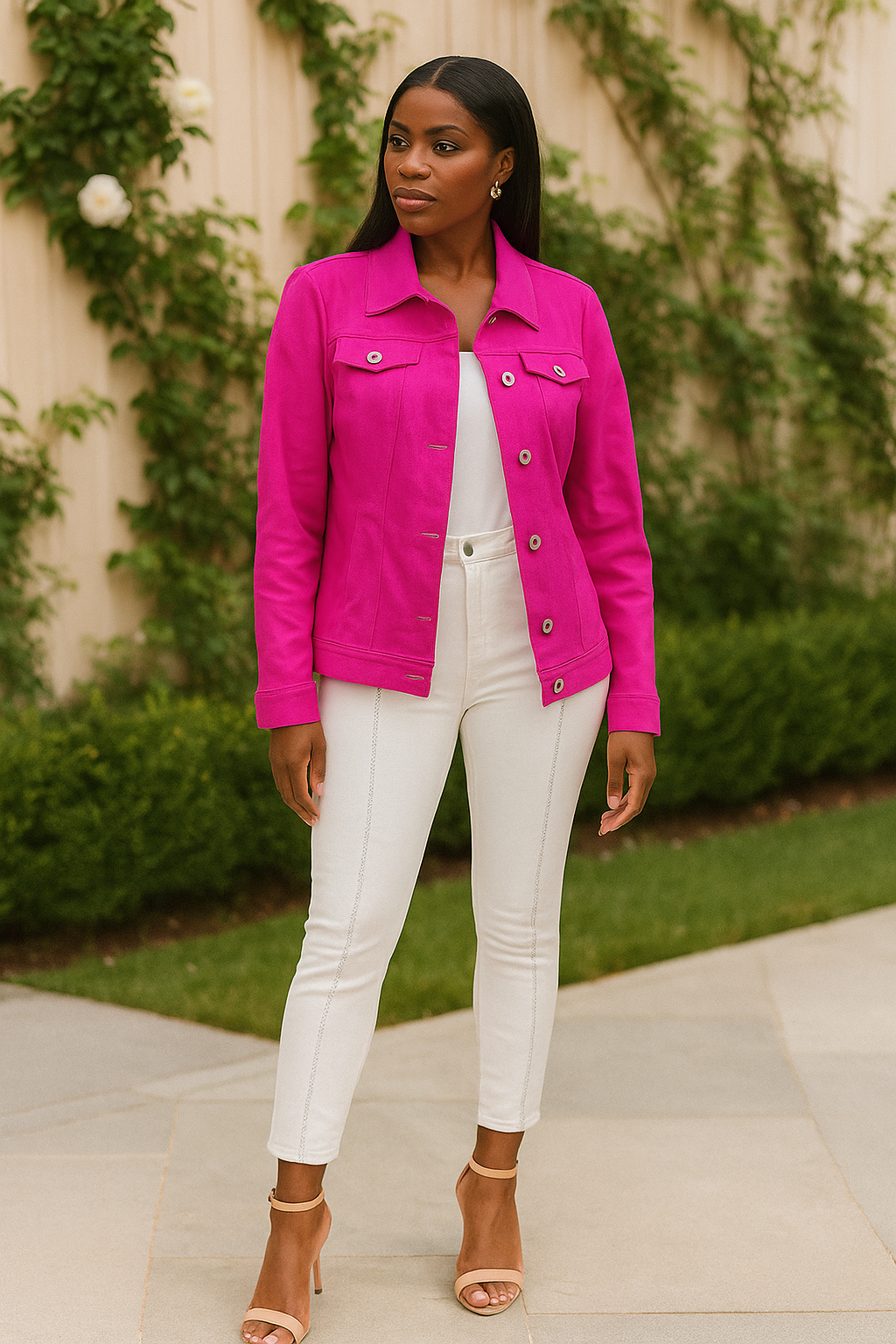 Robell fushia jacket